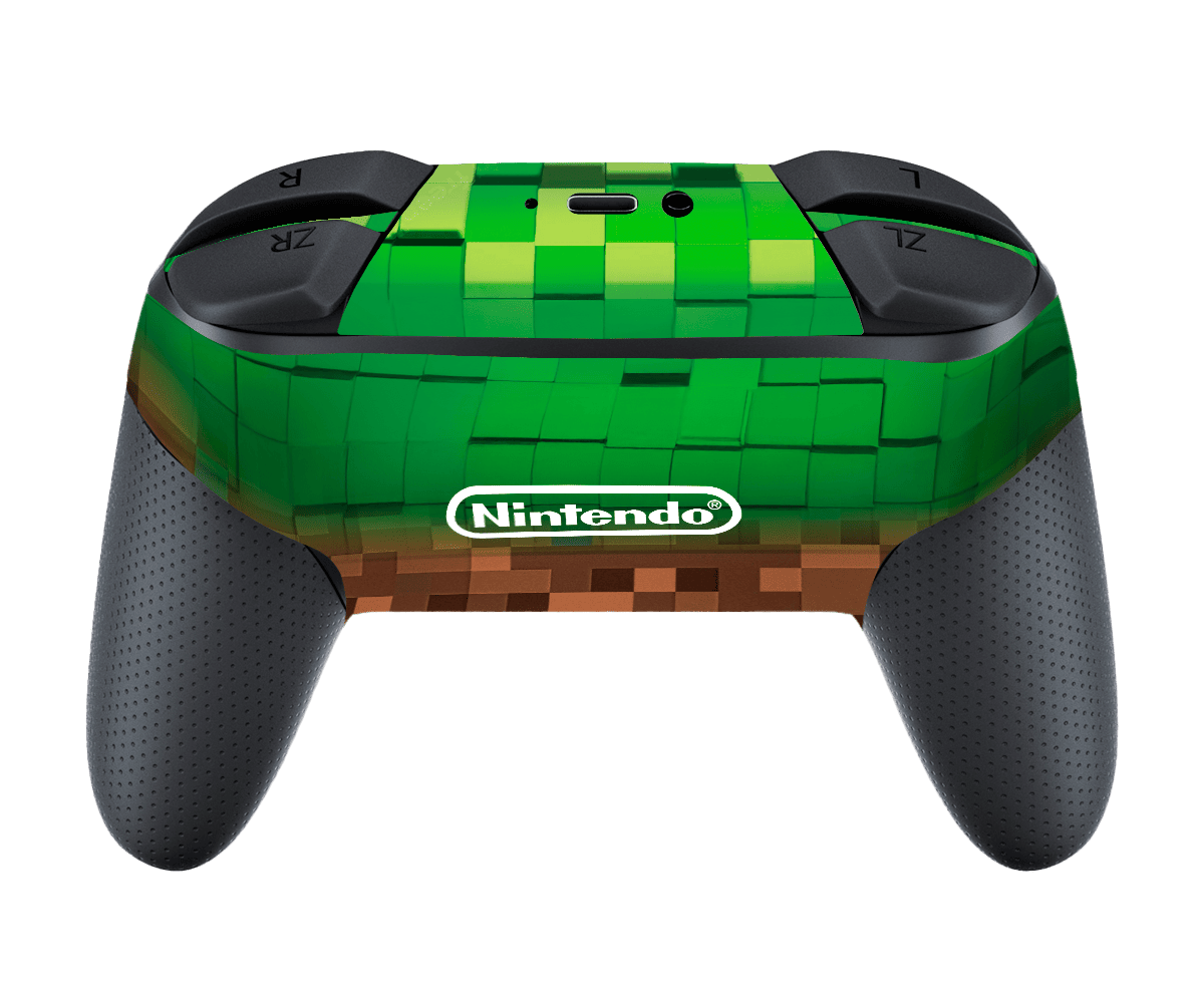 Minecraft Skin Nintendo Switch Pro Controller Xonebrand