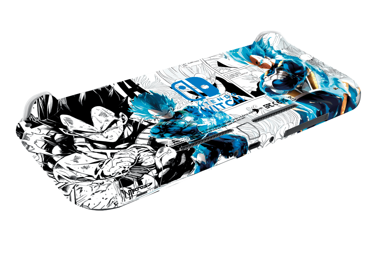 Dragon Ball Vegeta Skin Nintendo Switch Lite Xonebrand