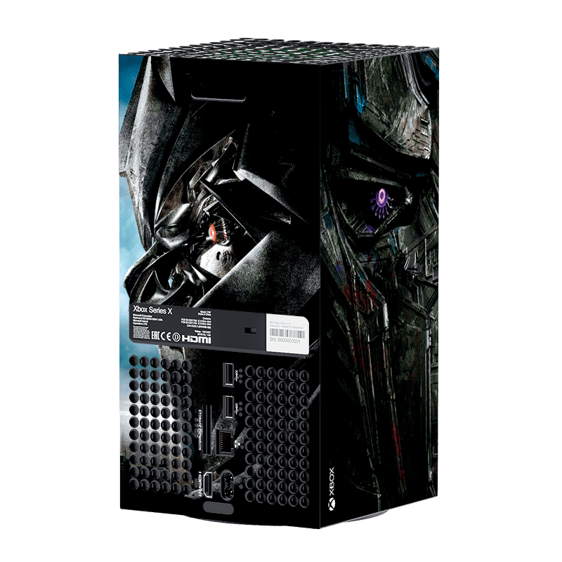 Transformers Xbox Series X Skin Xonebrand