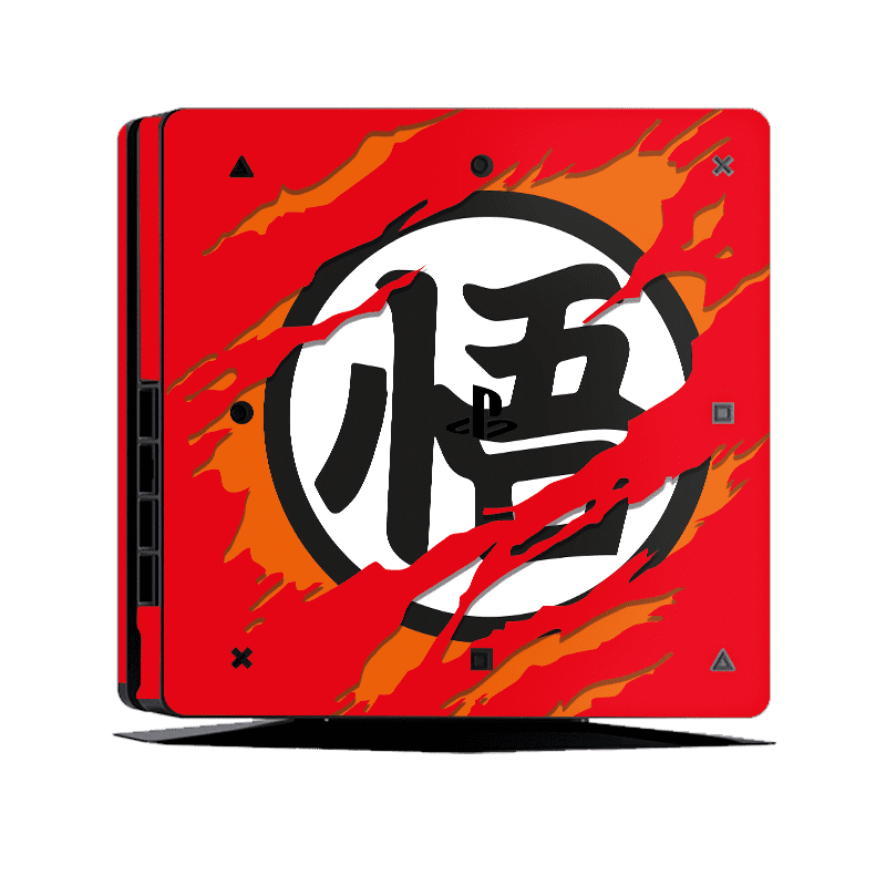 Dragon Ball Goku Skin Playstation 4 Slim
