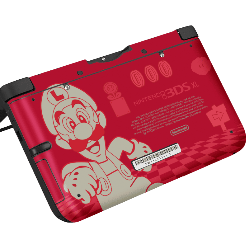 Super Mario Nintendo 3DS XL 2015 Skin