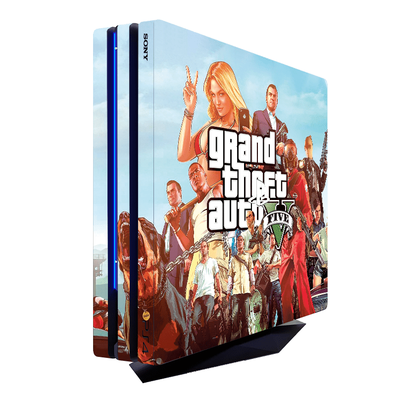 GTA V PS4 Pro Bundle Skin