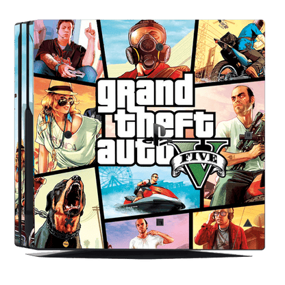 GTA V PS4 Pro Bundle Skin