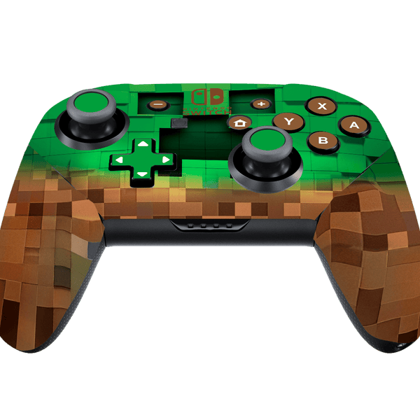 Minecraft Skin Nintendo Switch Pro Controller Xonebrand