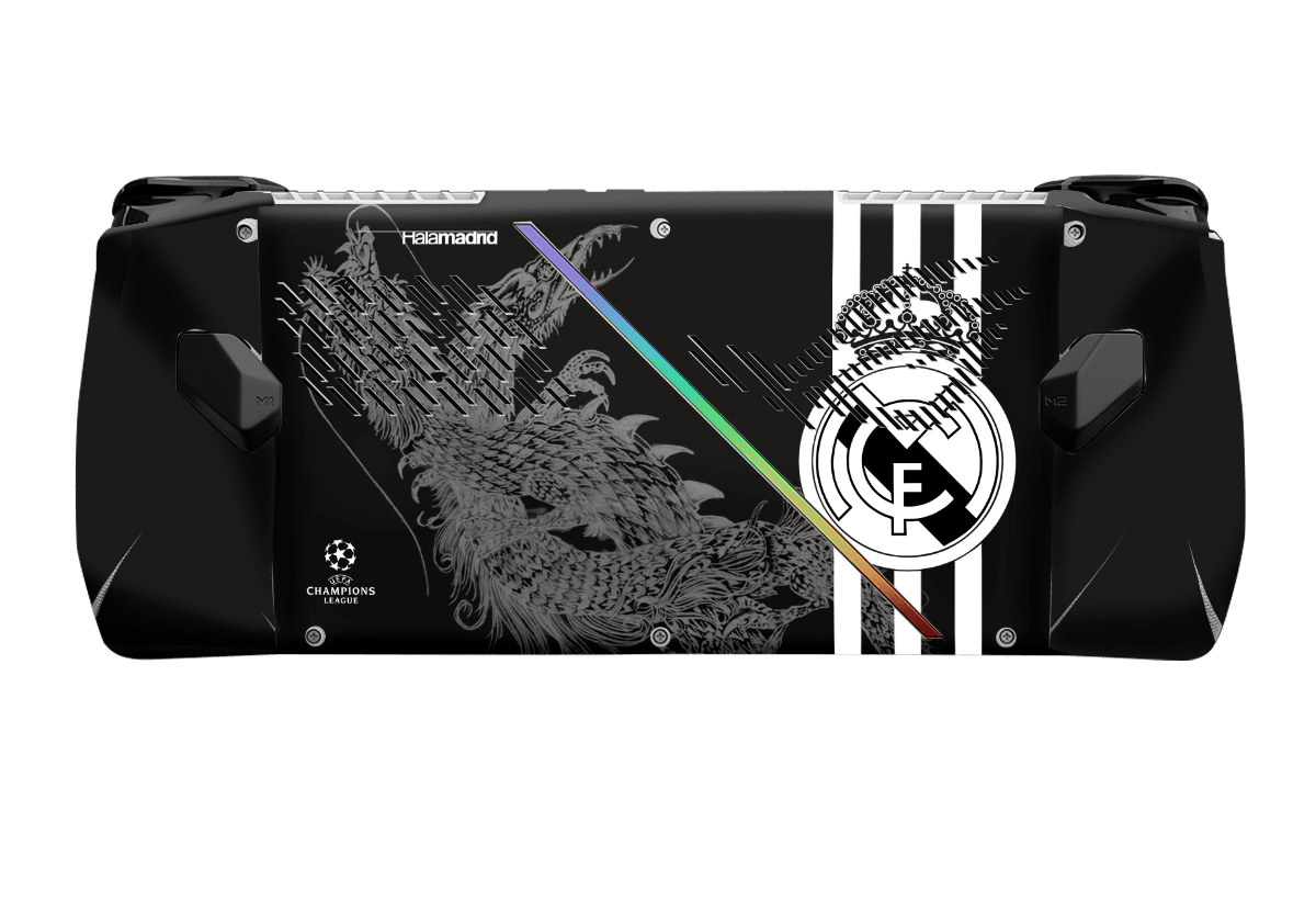 Real Madrid Skin Asus Rog Ally Xonebrand