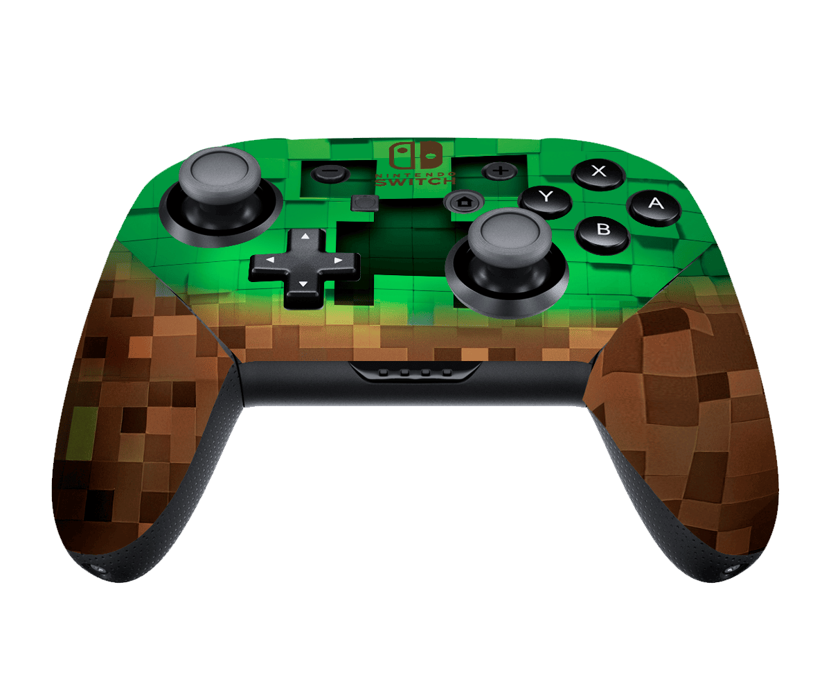 Minecraft Skin Nintendo Switch Pro Controller