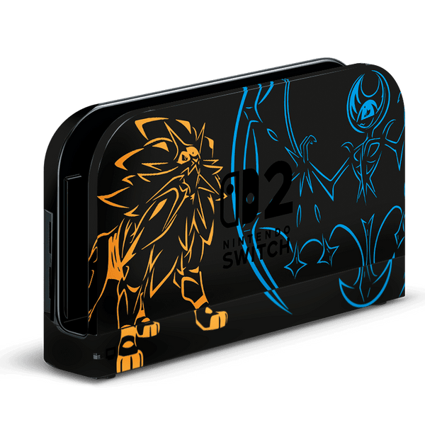 Pokemon Sol & Luna Skin Nintendo Switch 2 (2025) Xonebrand
