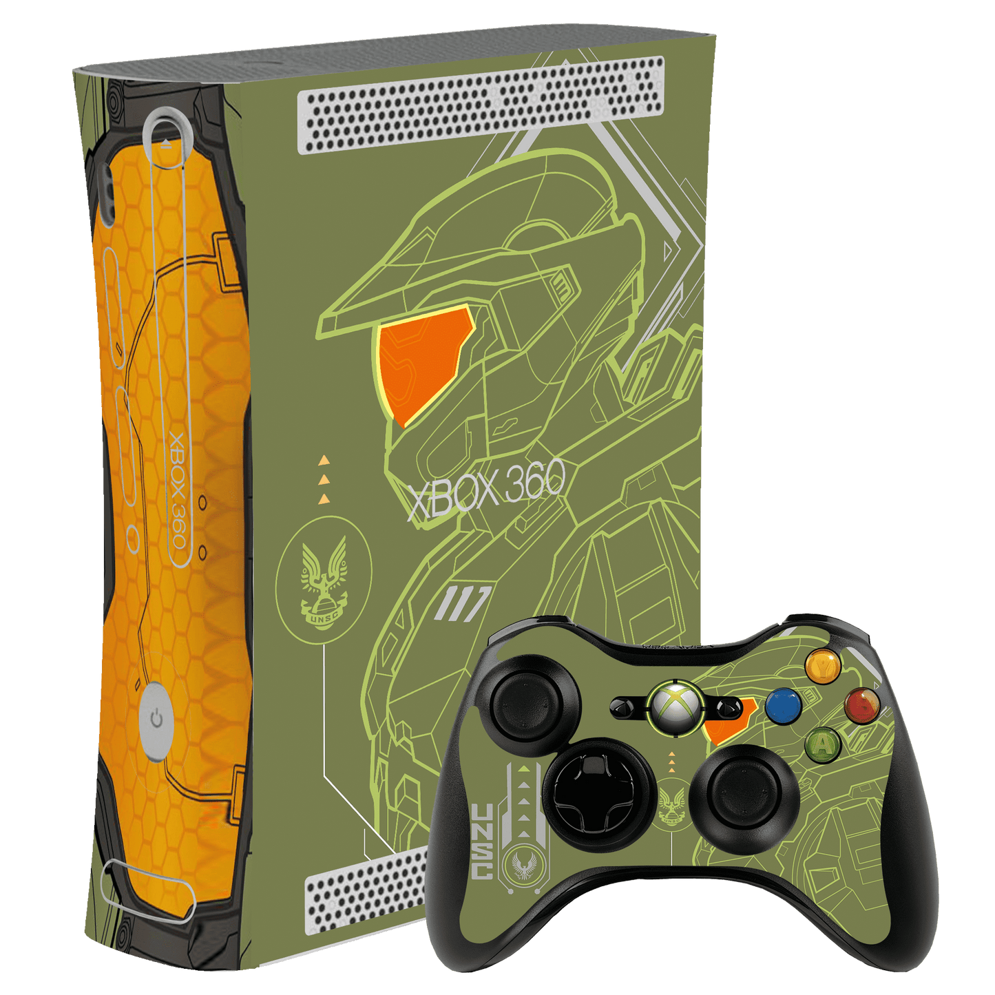 Halo Xbox 360 Fat Bundle Skin