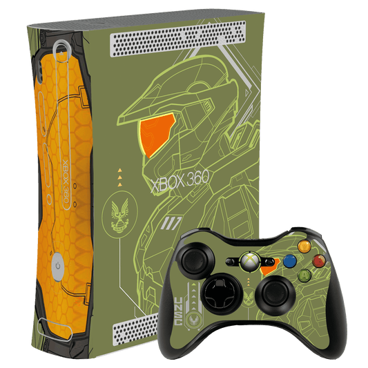 Halo Xbox 360 Fat Bundle Skin