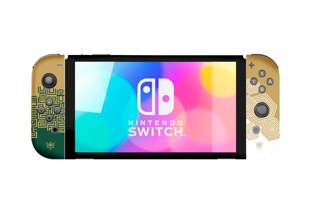 Zelda Tears of the Kingdom Nintendo Switch Oled (2021) Skin