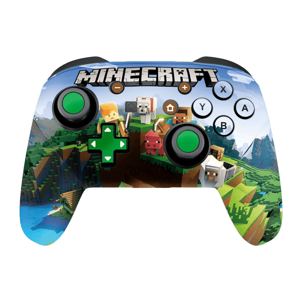Minecraft Skin Nintendo Switch Pro Controller Xonebrand