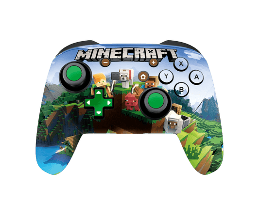 Minecraft Skin Nintendo Switch Pro Controller Xonebrand