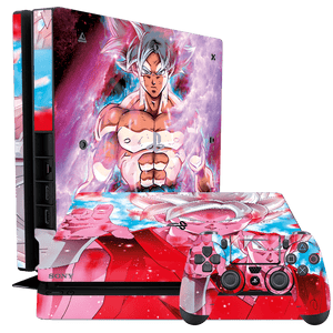 Dragon Ball Goku Ultra Instinto PS4 Slim Bundle Skin