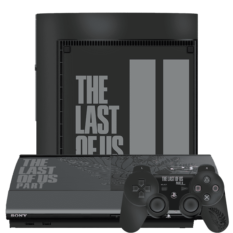 The last of Us II Skin Playstation 3 Super Slim Xonebrand