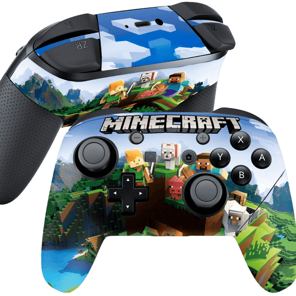 Minecraft Skin Nintendo Switch Pro Controller