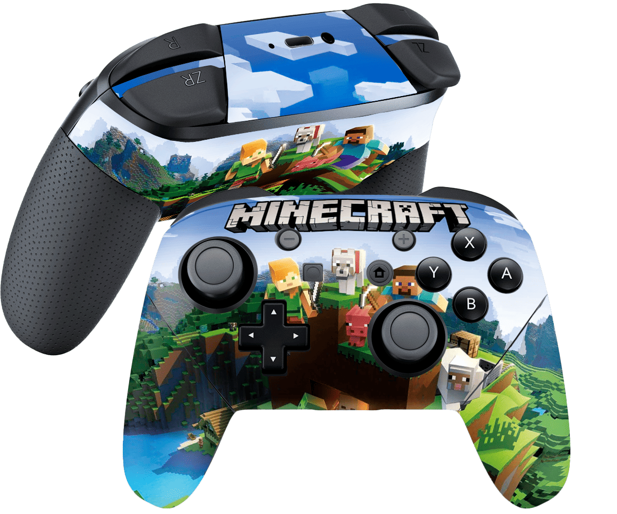Minecraft Skin Nintendo Switch Pro Controller