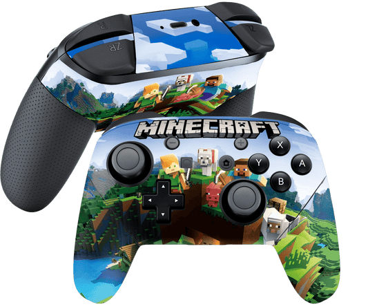 Minecraft Skin Nintendo Switch Pro Controller
