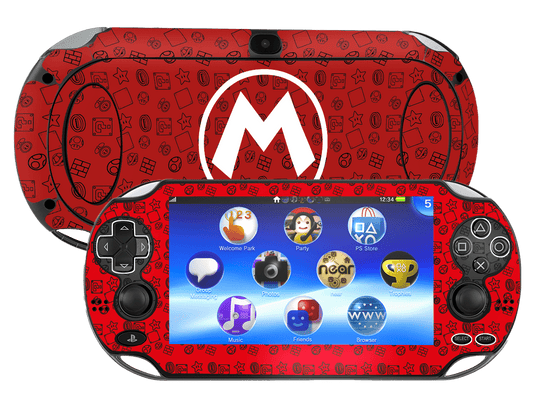 Super Mario Icons PSVITA Fat Bundle Skin