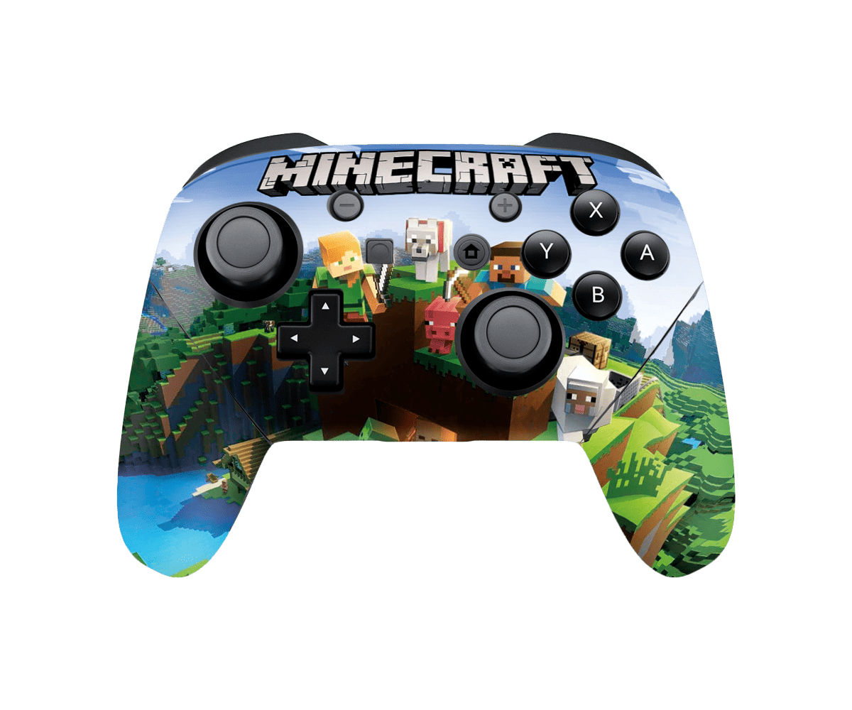 Minecraft Skin Nintendo Switch Pro Controller