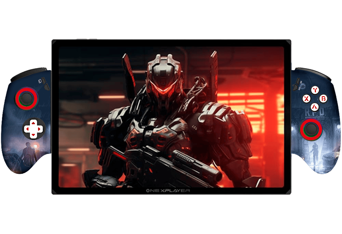 Resident Evil 2 Leon OneXPlayer X1 Skin Xonebrand