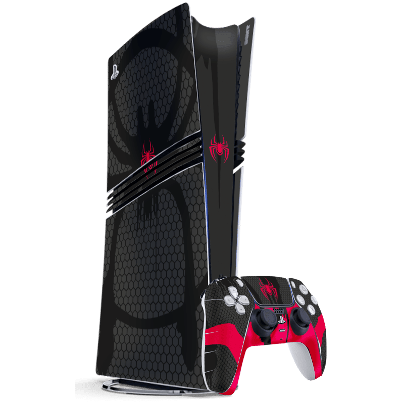 Spiderman Miles Morales Skin Playstation 5 Pro Xonebrand