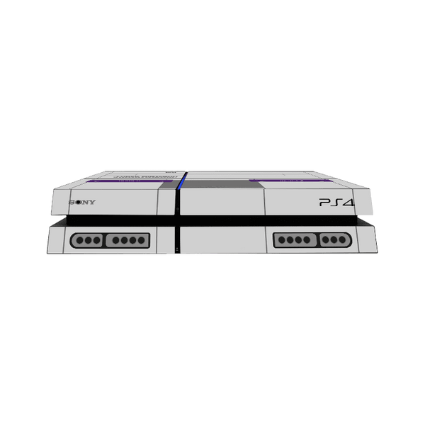 SNES Skin Playstation 4 Fat