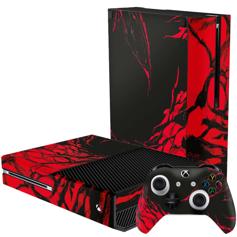 Carnage Skin Xbox One Fat Xonebrand