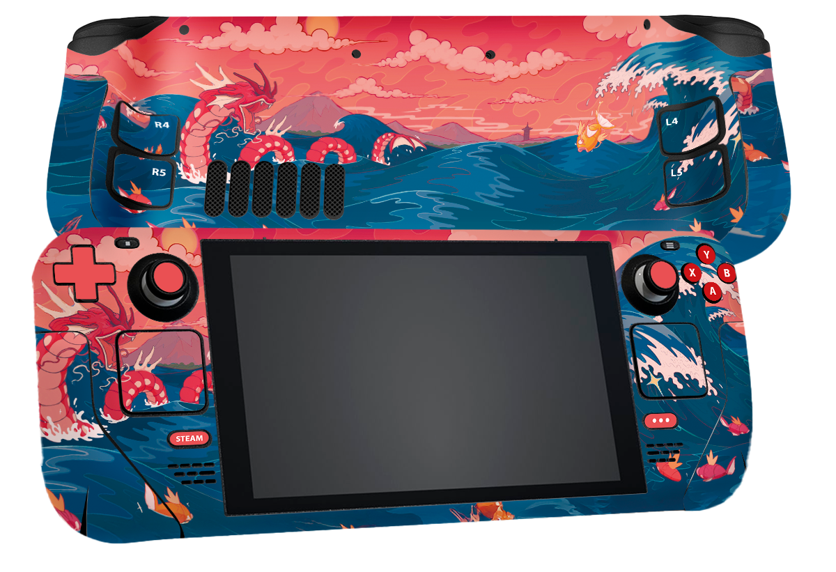 Pokemon Gyarados Steam Deck Skin