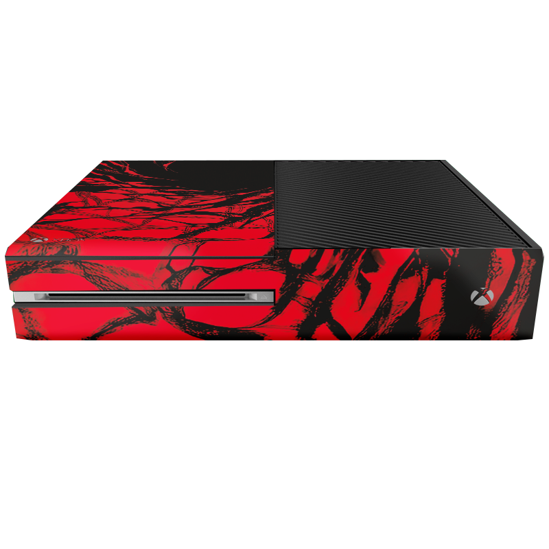 Carnage Skin Xbox One Fat Xonebrand