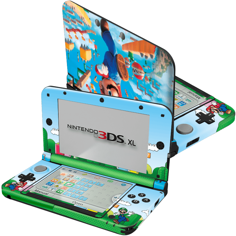 Super Mario Skin Nintendo 3Ds XL (2012) Xonebrand
