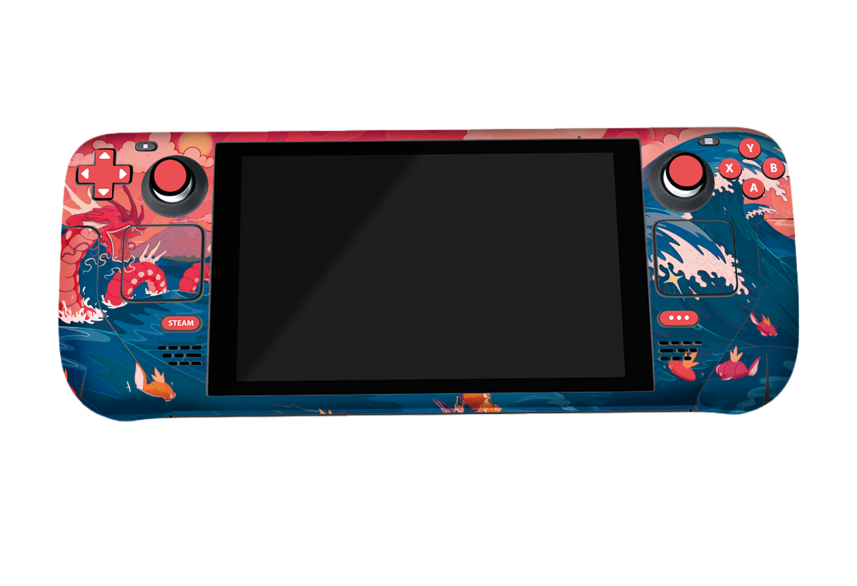 Pokemon Gyarados Steam Deck Skin Xonebrand