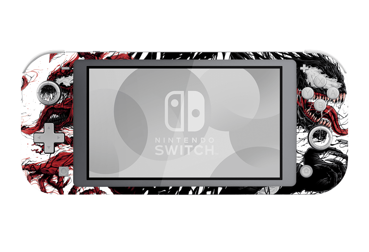 Venom &amp; Carnage Nintendo Switch Lite Skin