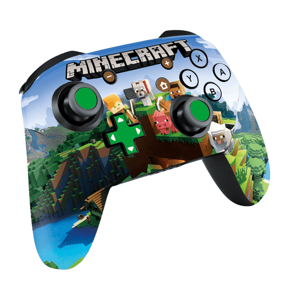 Minecraft Skin Nintendo Switch Pro Controller Xonebrand