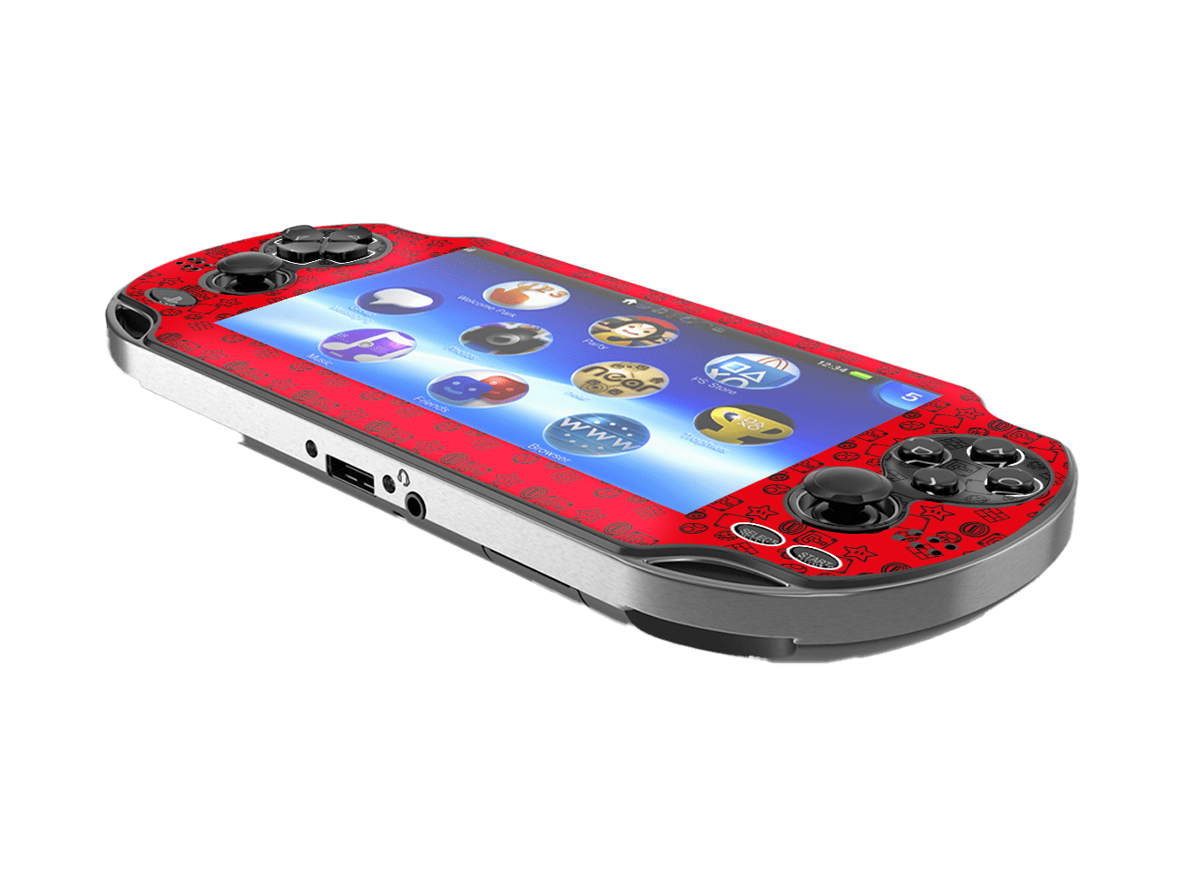 Mario Bros Skin Playstation Portable PSVita Fat