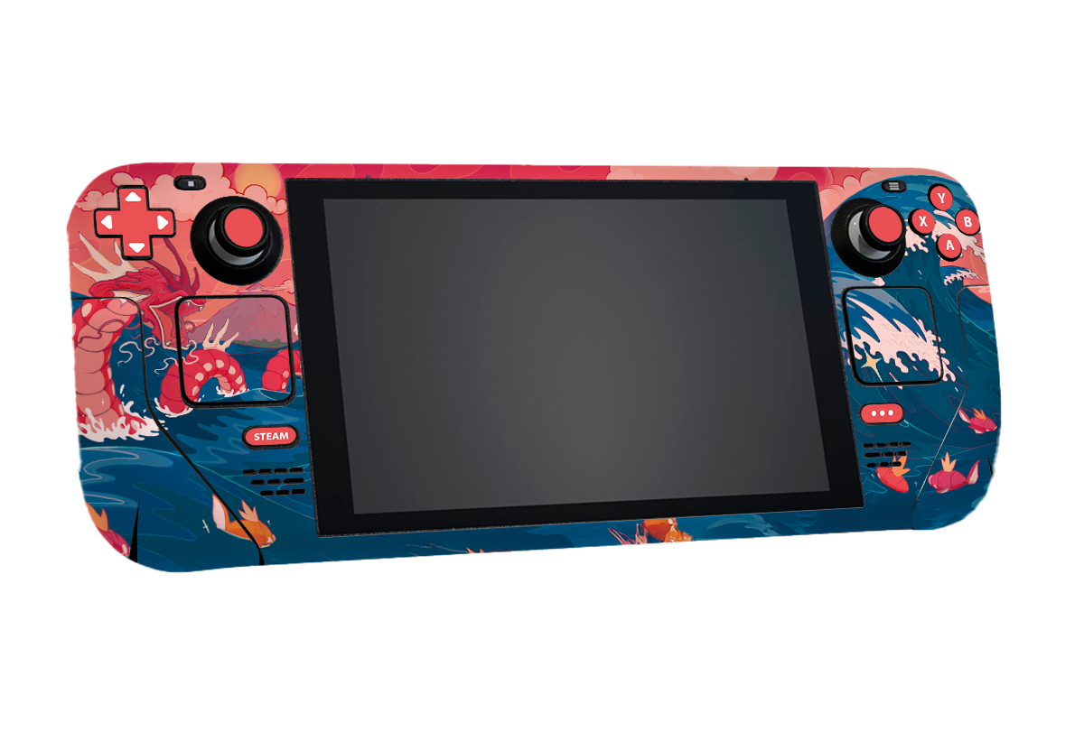 Pokemon Gyarados Steam Deck Skin Xonebrand