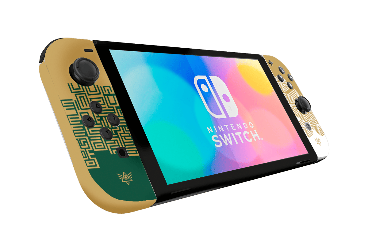 Zelda Tears of the Kingdom Nintendo Switch Oled (2021) Skin