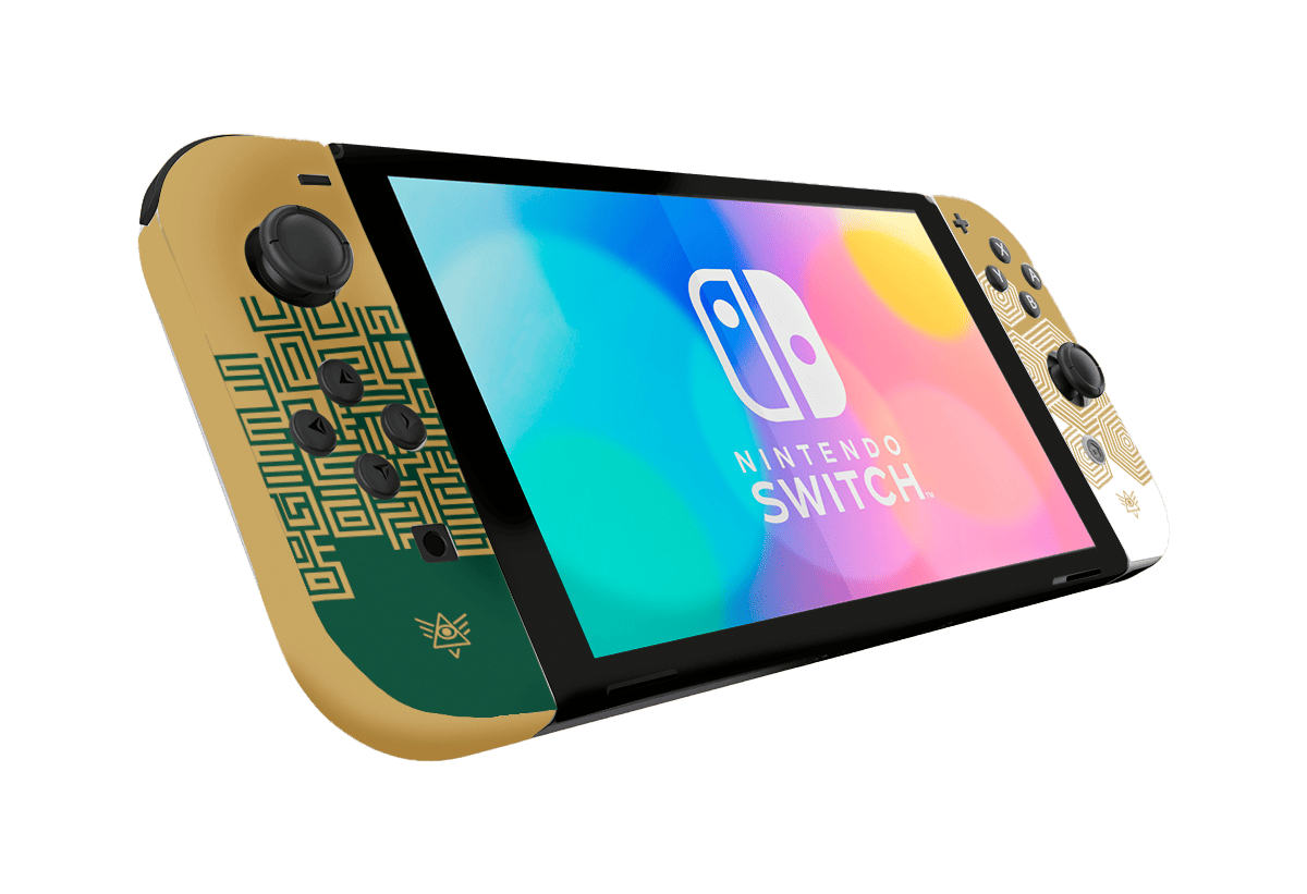 Zelda Tears of the kingdom Skin Nintendo Switch OLED (2021) Xonebrand