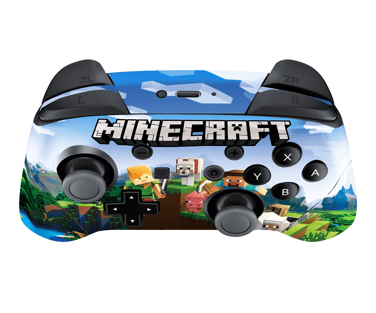 Minecraft Skin Nintendo Switch Pro Controller