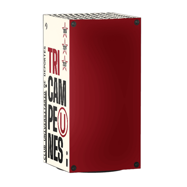 Universitario Xbox Series X Skin Xonebrand