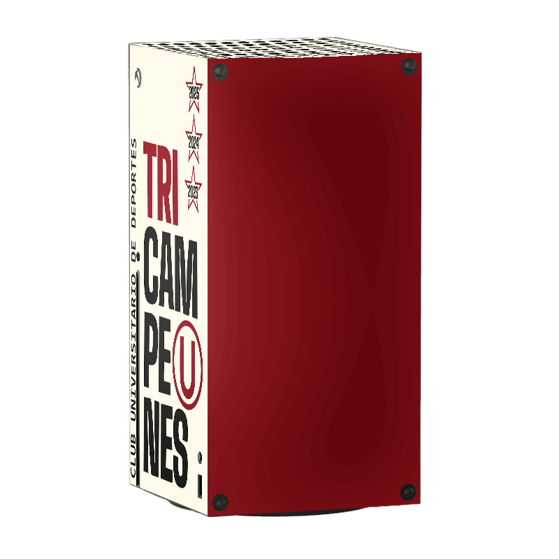 Universitario Xbox Series X Skin Xonebrand