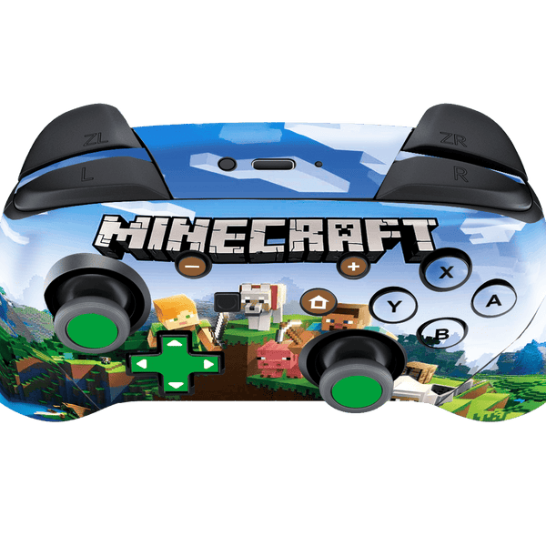 Minecraft Skin Nintendo Switch Pro Controller Xonebrand