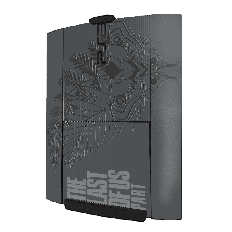 The last of Us II Skin Playstation 3 Super Slim Xonebrand