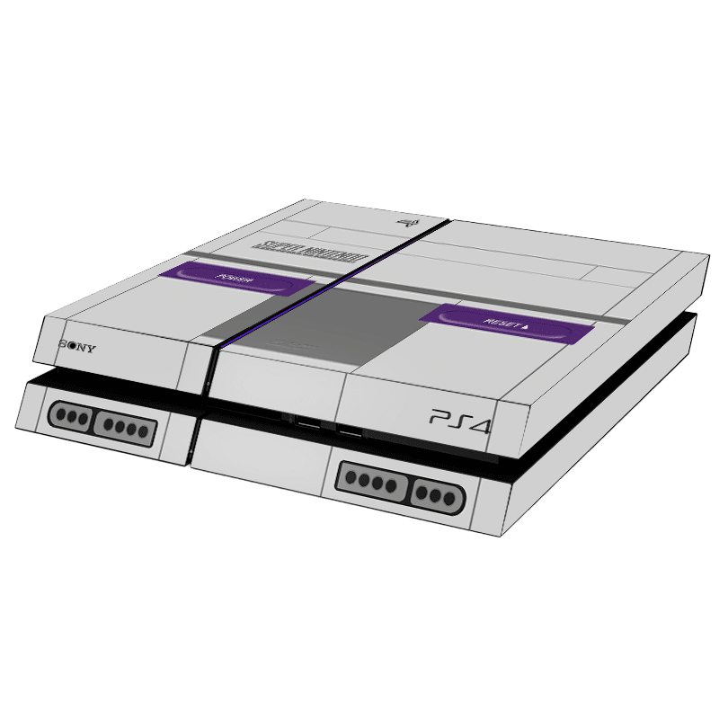 Edición NES PS4 Fat Bundle Skin