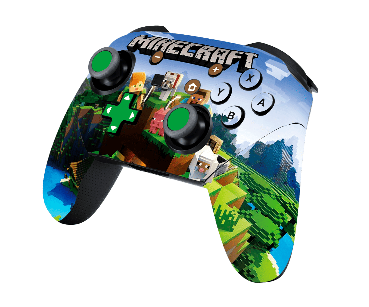 Minecraft Skin Nintendo Switch Pro Controller Xonebrand