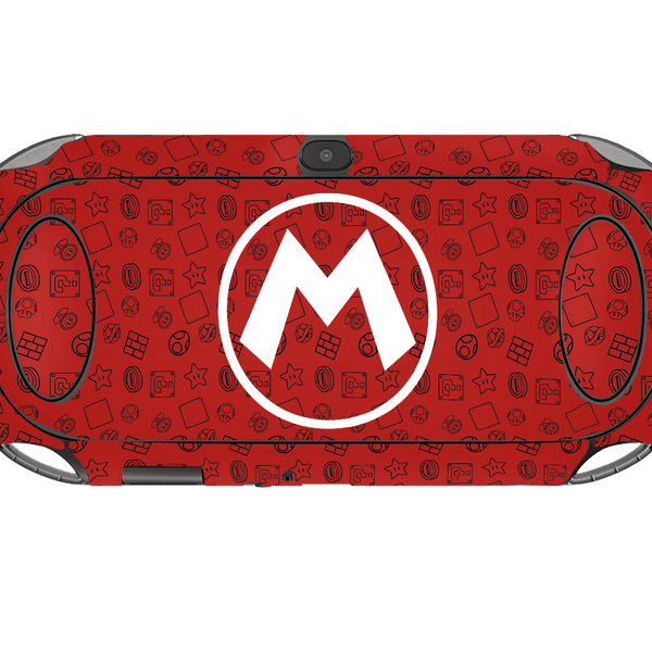 Mario Bros Skin Playstation Portable PSVita Fat