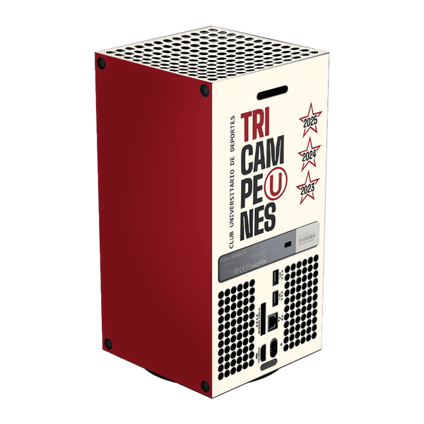 Universitario Xbox Series X Skin Xonebrand