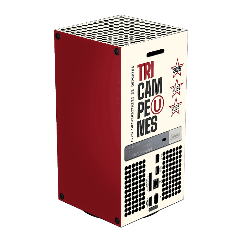 Universitario Xbox Series X Skin Xonebrand