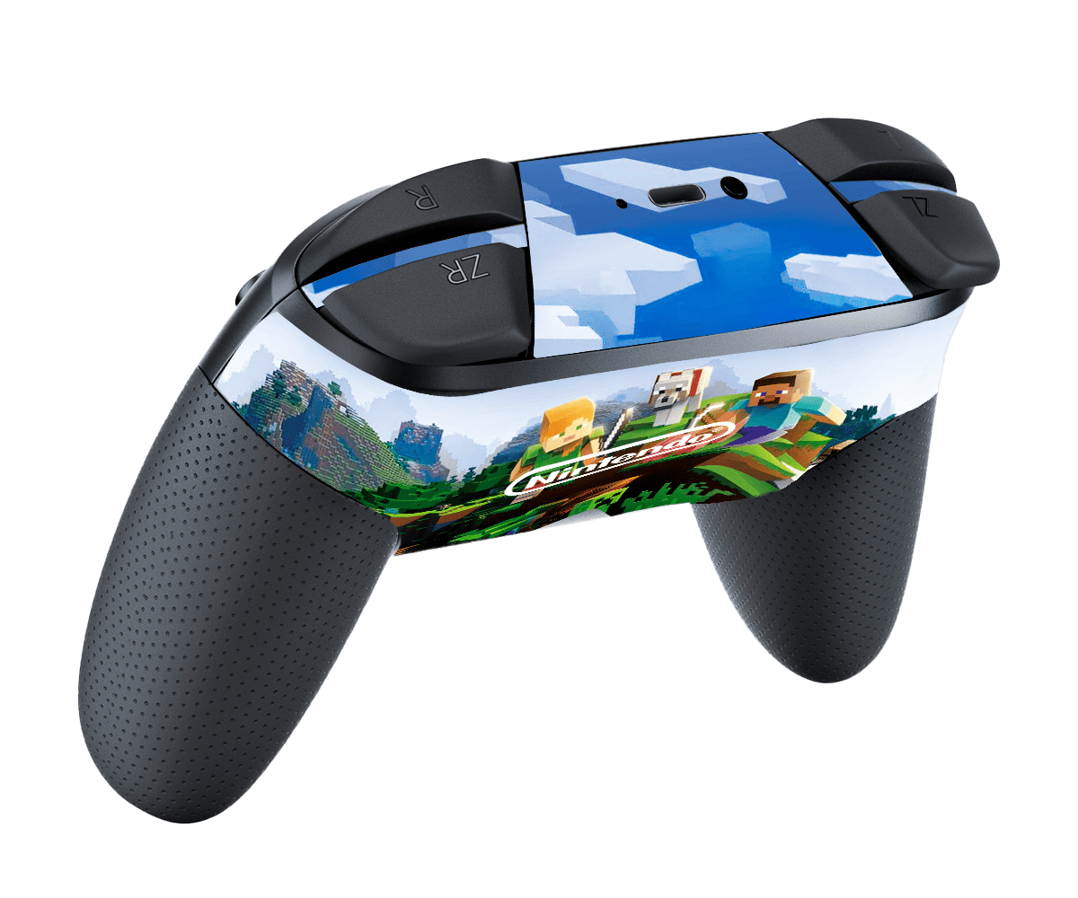 Minecraft Skin Nintendo Switch Pro Controller Xonebrand