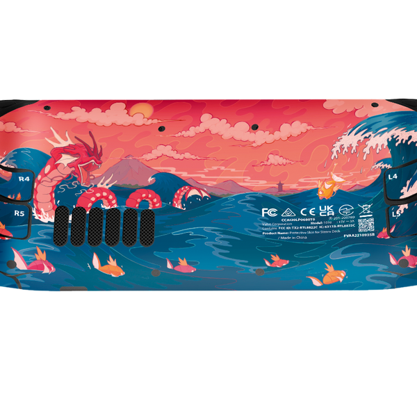 Pokemon Gyarados Steam Deck Skin Xonebrand