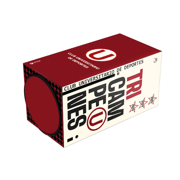 Universitario Xbox Series X Skin Xonebrand